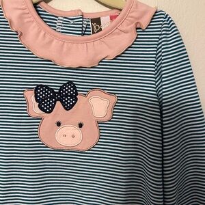 Smocked Pig Set